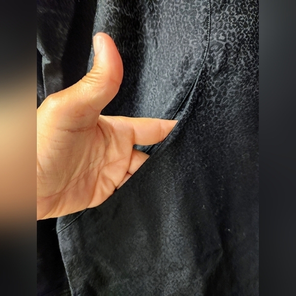 LULULEMON LAB Jacquard Relaxed-Fit Shirt In Leopardo Jacquard MED Black Size 10 - Picture 5 of 15